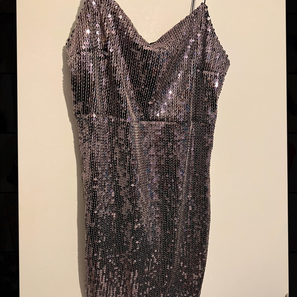 Sparkly Party Mini Dress, Zara